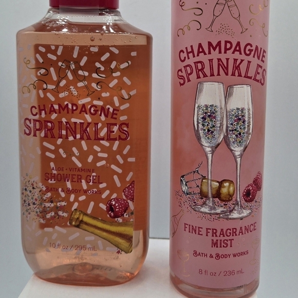 Bath & Body Works Champagne Sprinkles Bundle - Picture 2 of 4